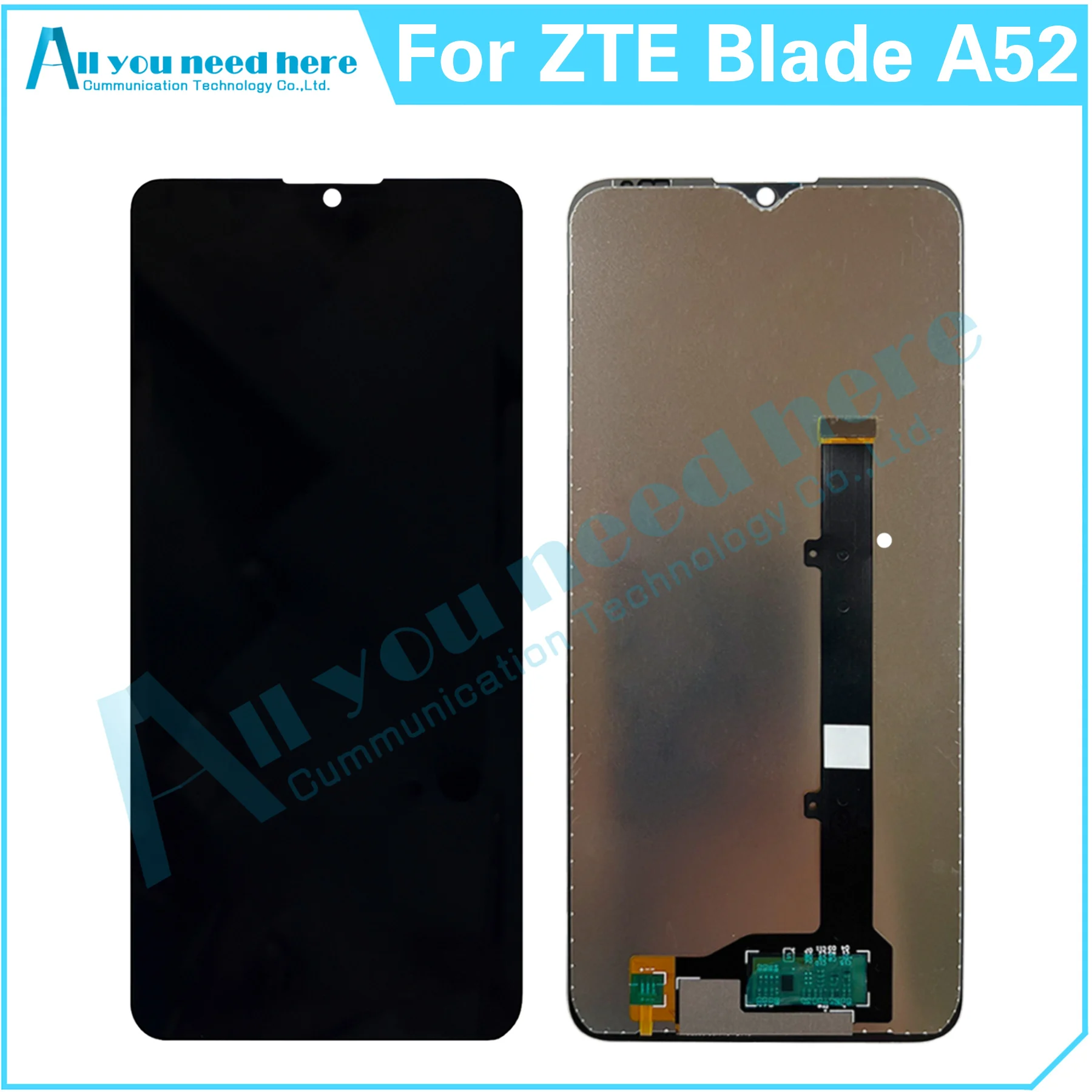 

100% протестированный для ZTE Blade A52 LCD дисплей кодирующий преобразователь сенсорного экрана в сборе запасные части для замены