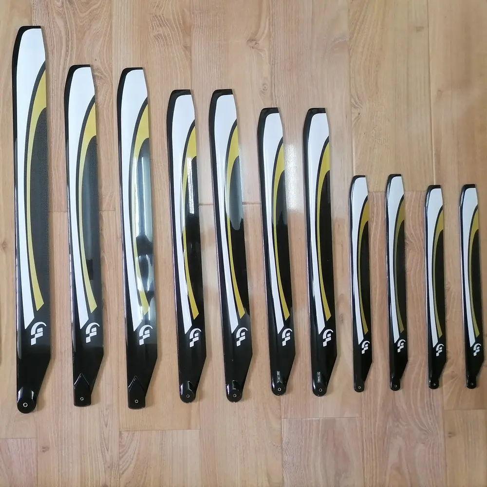 Trex ALIGN KDS A5 SAB 헬리콥터용 탄소 섬유 메인 로터 블레이드, 360mm, 380mm, 520mm, 560mm