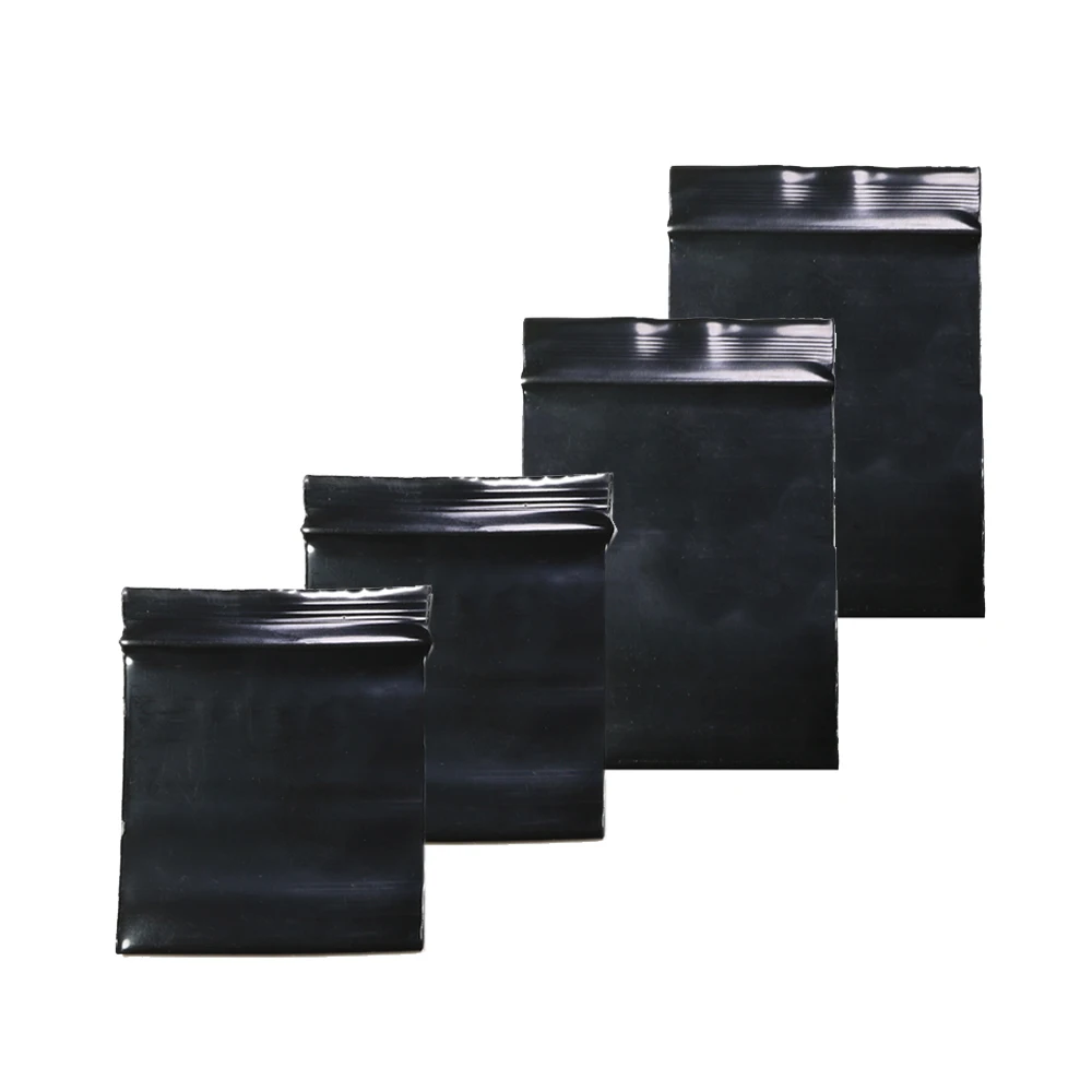 200pcs 4x5cm 4x6cm Tiny  Soft Pe Water Proof Ziplock Pouch  Heat Seal Small Earing Screws Sample Packaging Plastic Zipper Bag 3