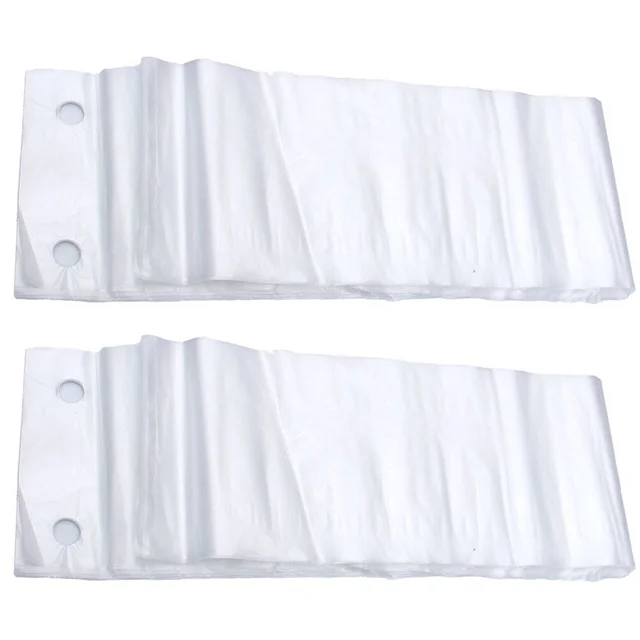 100 Dcs Esernyő Borító Hordozható Tartó Vízálló Vastag Műanyag Fóliával Eldobható Táska Pp Supplies Tok