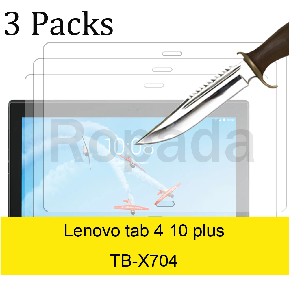 

Защитное стекло для lenovo 4 10/tab 4 10 plus, 3 шт.