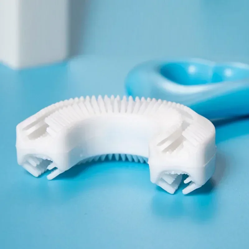 Nuovo spazzolino da denti per bambini manico per spazzola in Silicone  Cartoon Rocket Superfine spazzolino elettrico manuale morbido con custodia  da viaggio - AliExpress