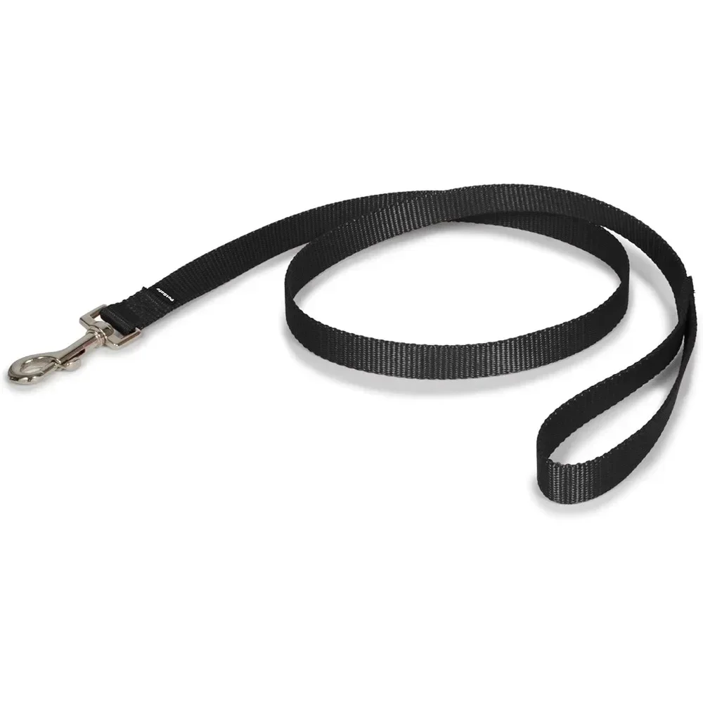Nylon Dog Leash – Strong, Durable, Traditional Style Leash with Easy to Use Bolt Snap for Small, Medium and Large Dogs – 3/4" x