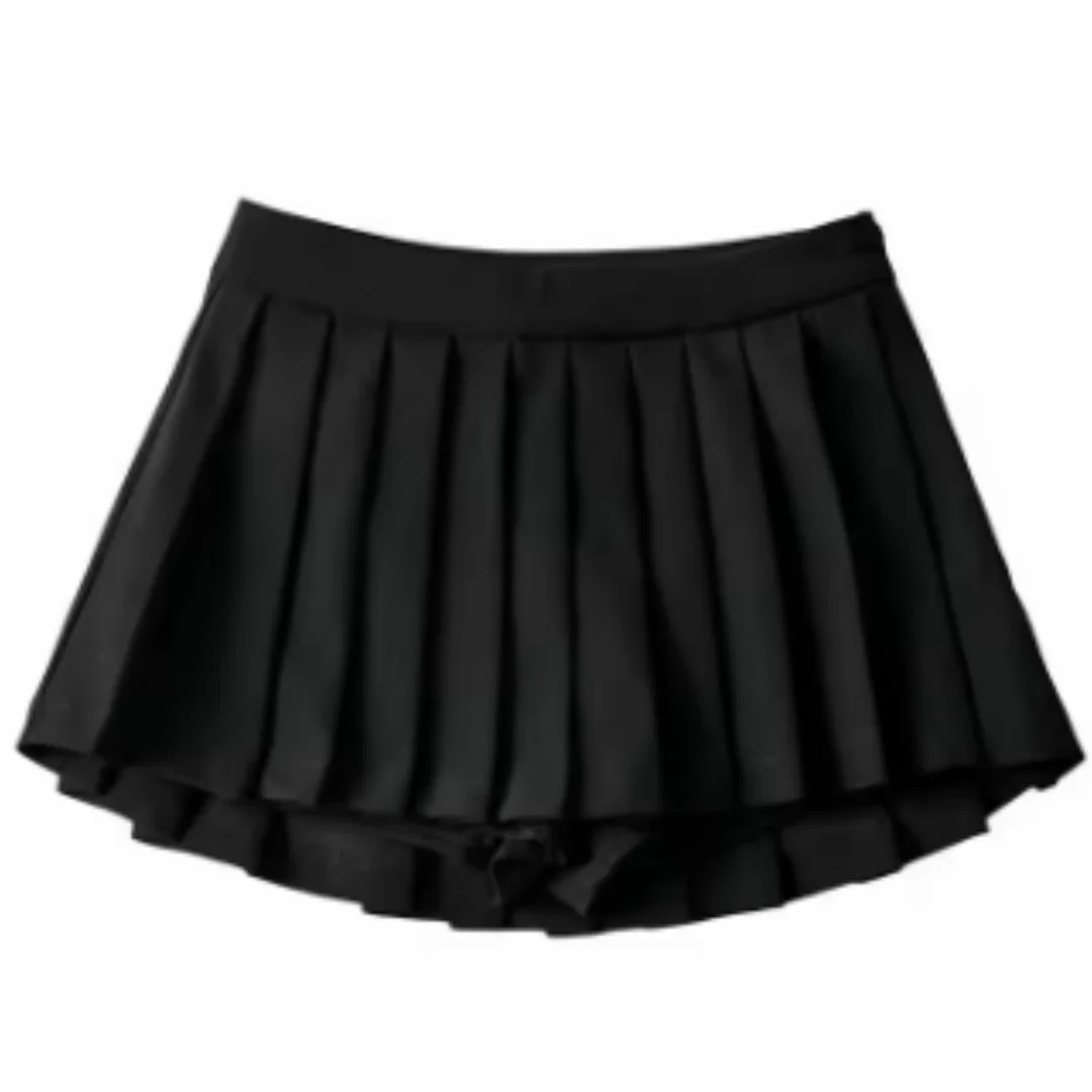 Zoki Sexy Women Pleated Skirts High Waist Summer Vintage Mini Skirts Korean Tennis Student White Designed Dance Skirt 6
