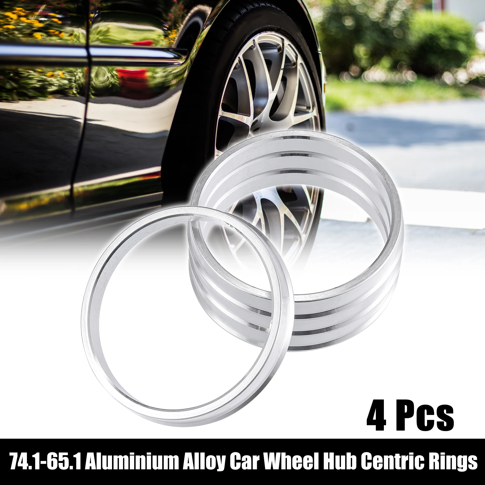 ACROPIX 72.6mm To 66.1mm Universal Car Hub Centric Rings - View #11