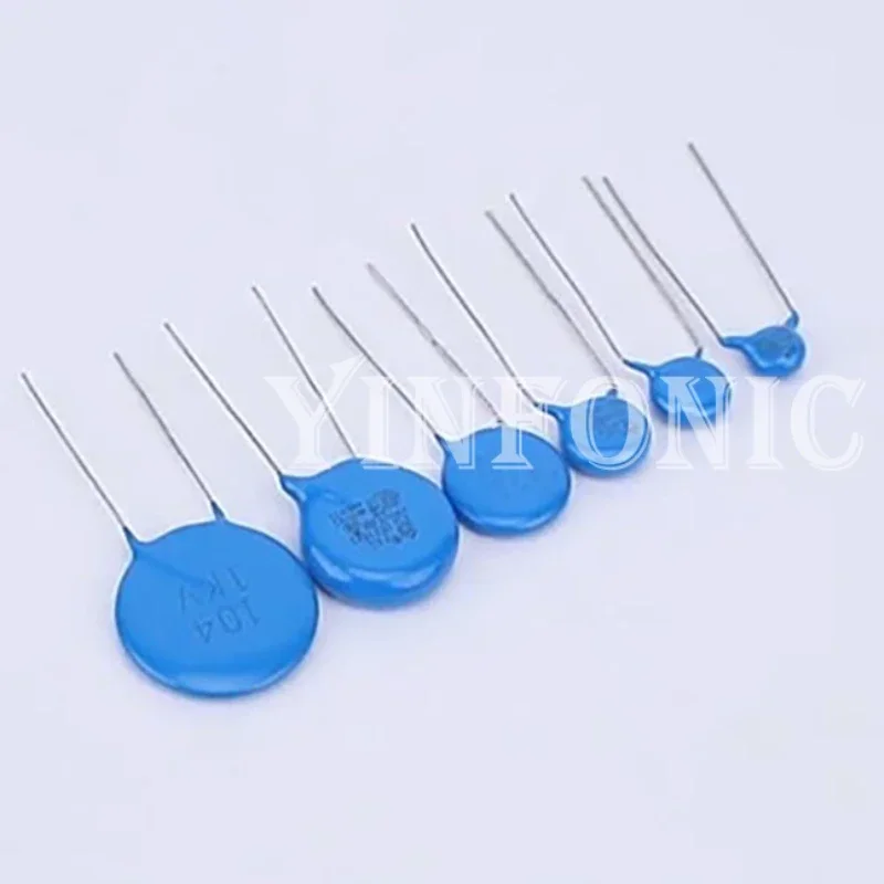 20PCS 103 10NF/472 4.7NF 1KV104 100NF/Hoogspanning Keramische Condensator 1000V 1KV 104/103/472 Keramische Condensator Capaciteit (Size : 472 4.7NF, Color : Blue