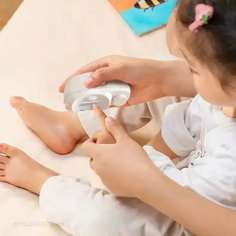Xiaomi Electric Nail Clippers Automatic Edge Trimming Polishing Safety Fast Illuminatable Mini Portable Adult Baby Trimmer Nail
