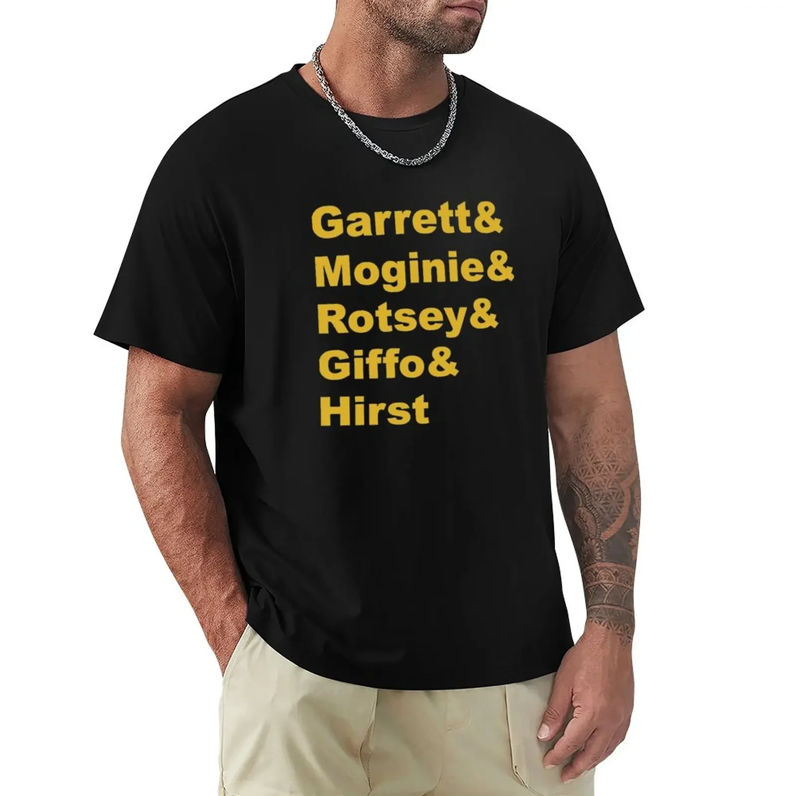 

Midnight Oil -Giffo lineup T-Shirt plain blanks boys animal print men clothing