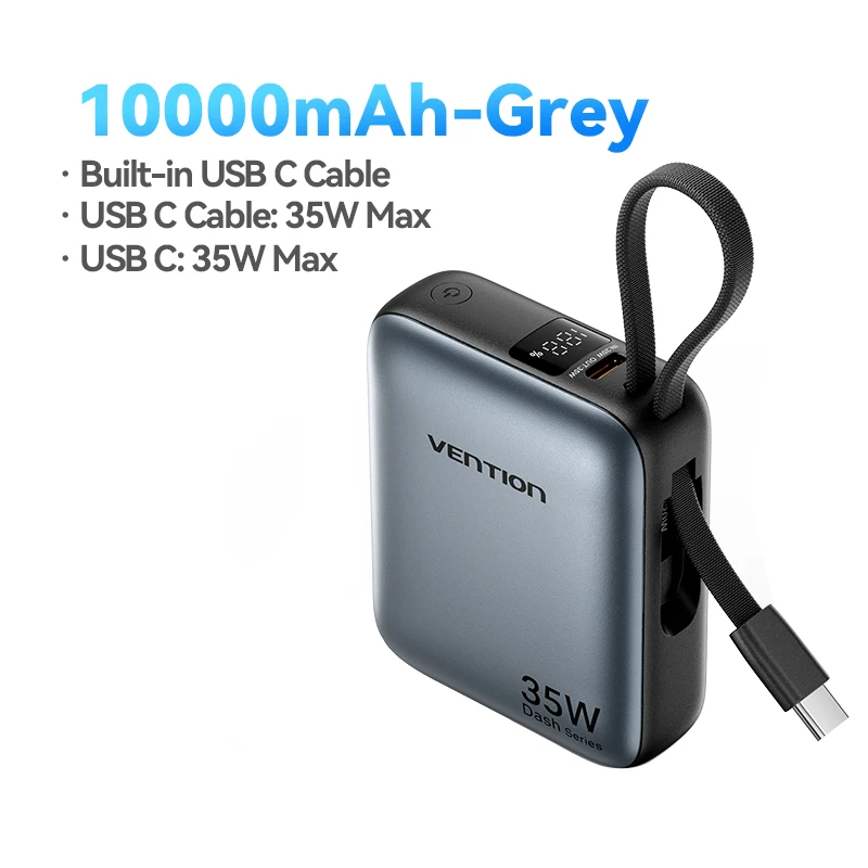 35W Grey 10000mAh