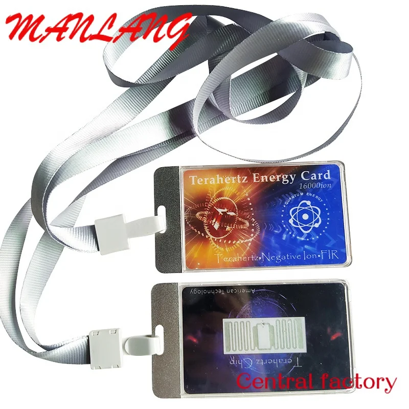 Custom  Net Tera Card ith  Negative Ions 16000cc Bio  Tera Energy Saving Card FIR Fuel Saver Card for Hlth Care