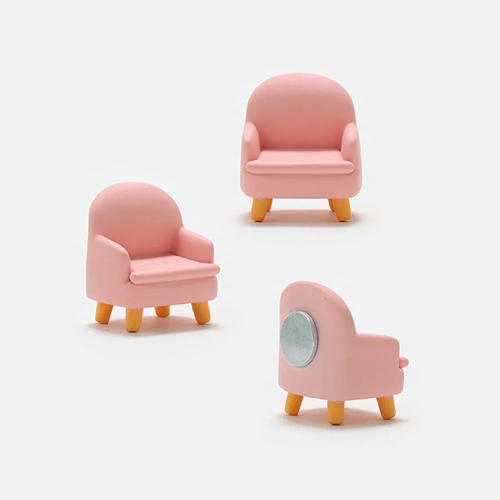 시뮬레이션 소파 냉장고 스티커, 창의적인 송진 개성 디자인, 3D 귀여운 메시지 포스트잇 노트, 홈 데코