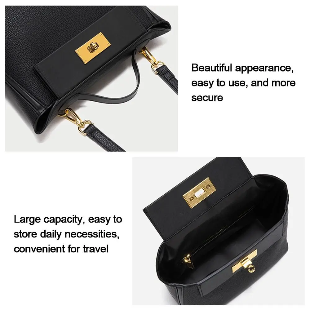 1Pcs Metal Turn Locks Twist Lock DIY Bag Accessories Alloy Buckle Clasp for Handmade Handbag Shoulder Bag Purse
