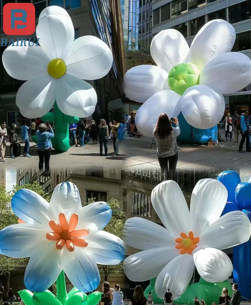 

Giant inflatable flower model outdoor spring and summer flower decoration scenic spot camping mall activities exhibition props