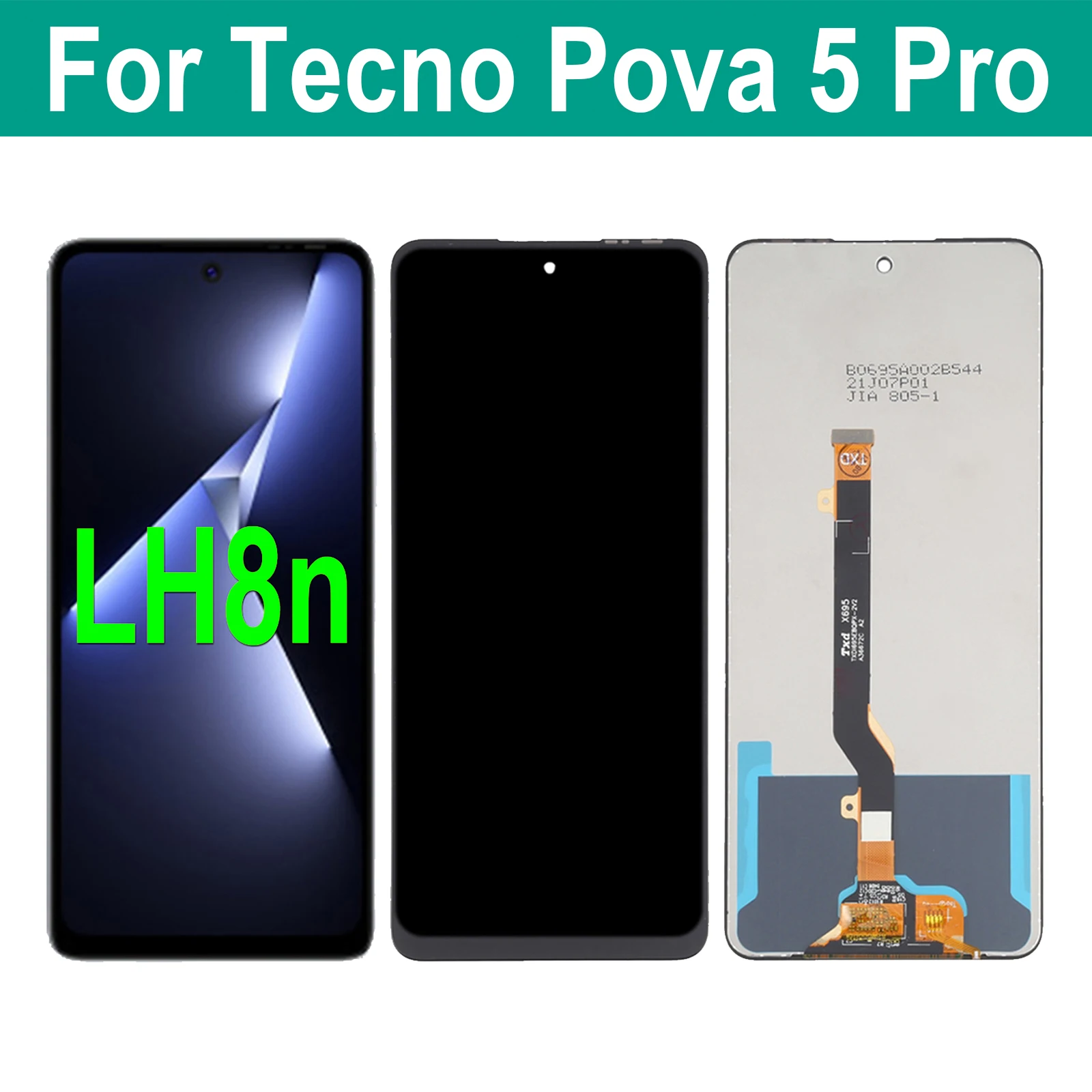 

Оригинальный ЖК-дисплей 6,78 дюйма для Tecno Pova 5 Pro 5Pro LH8n