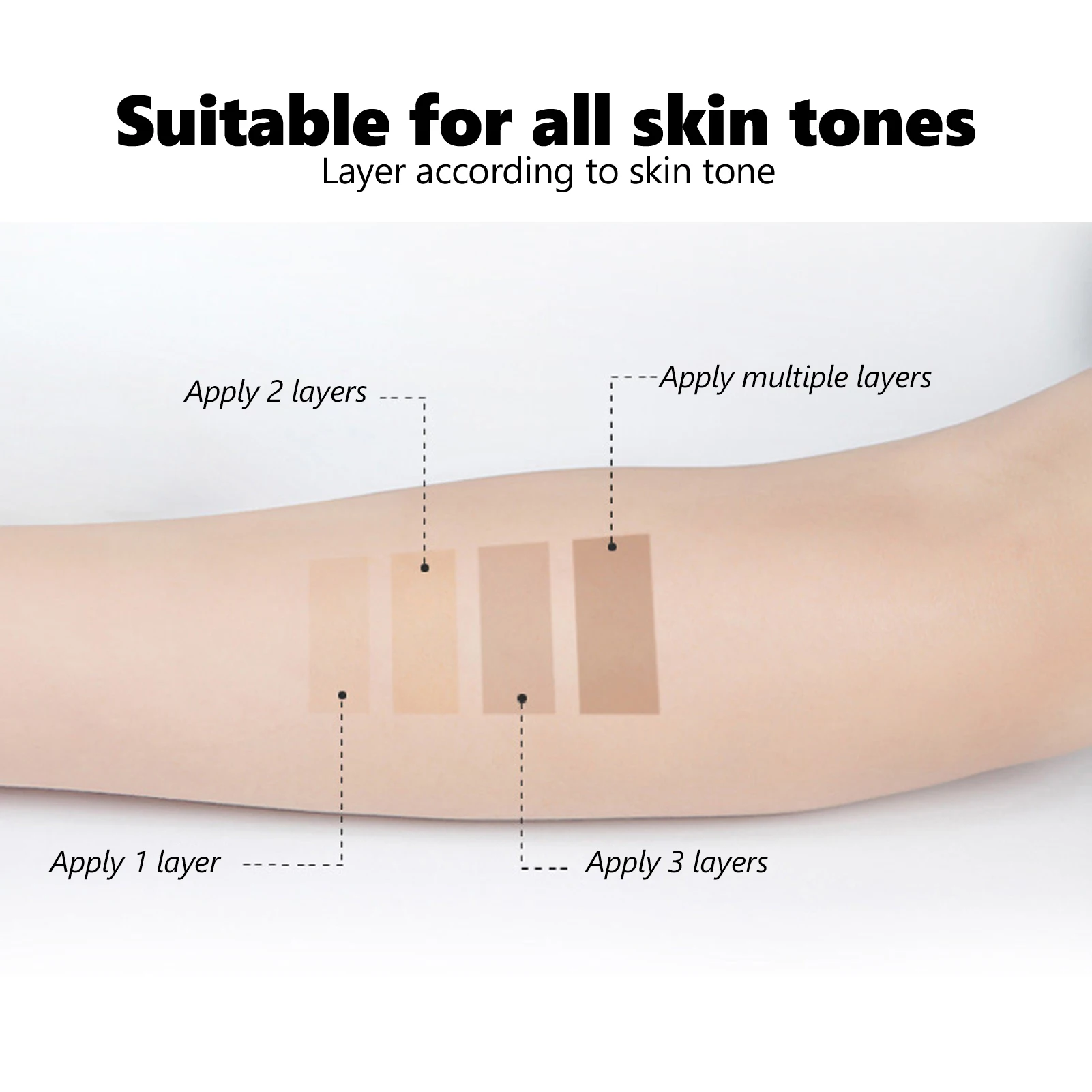 Waterproof Vitiligo Cover Liquid 20ml Makeup Concealer Cosmetics For Face Body liquid concealer makeup concealer waterproof concealer face concealer