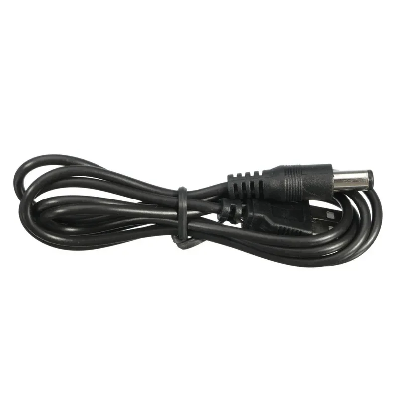 Charging Cable USB Charging Cable 0.8M USB Port To 5.5 x 2.1mm 5V DC Barrel Jack Power Cable Connector For sale