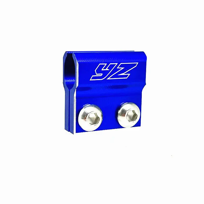 YZ LOGO Front Brake Lines Hose Clamp For YAHAMA YZ85 YZ250F/FX YZ125X YZ450F/FX