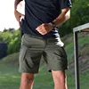 Men Urban Military Tactical Shorts Outdoor Waterproof Wear Resistant Cargo Shorts Quick Dry Multi pocket Plus Size Hiking Pants 3