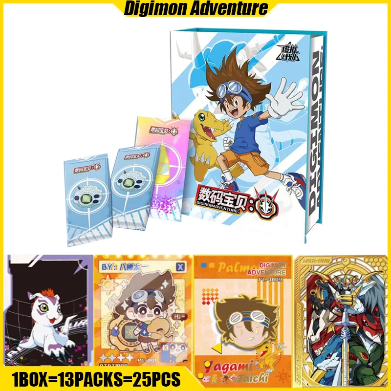 Xunijihua Digimon Adventure Cards Anime Figure Collection Cards Mistery Box Giochi Da Tavolo Giocattoli Regali Di Compleanno Per Ragazzi E Ragazze