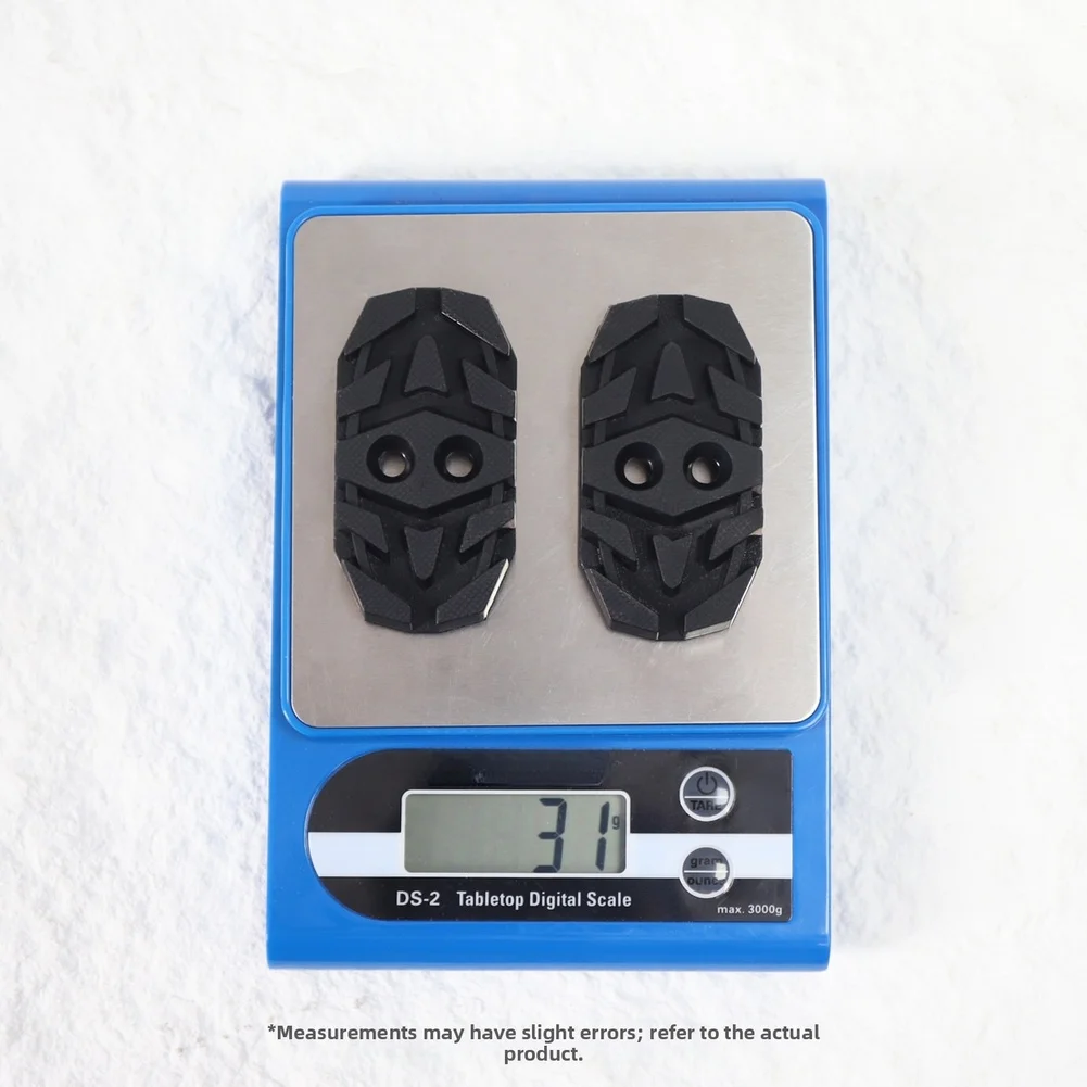 2pcs 산악 자전거 락 슈 클리트 플랫 페달 컨버터 커버 SIDI 산악 사이클링 슈즈용 트렉용 미끄럼 방지 커버