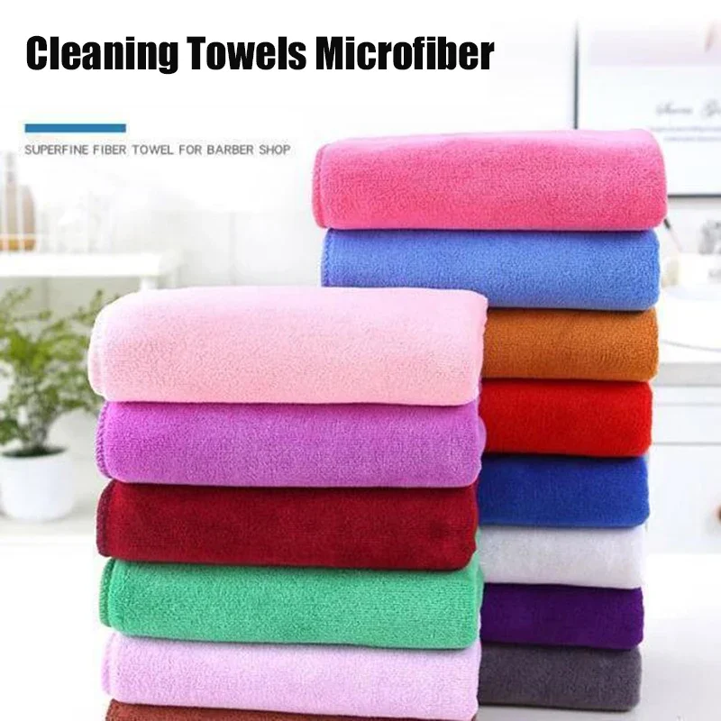Ultra-Soft Microfiber Towels for Cleaning and Detailing