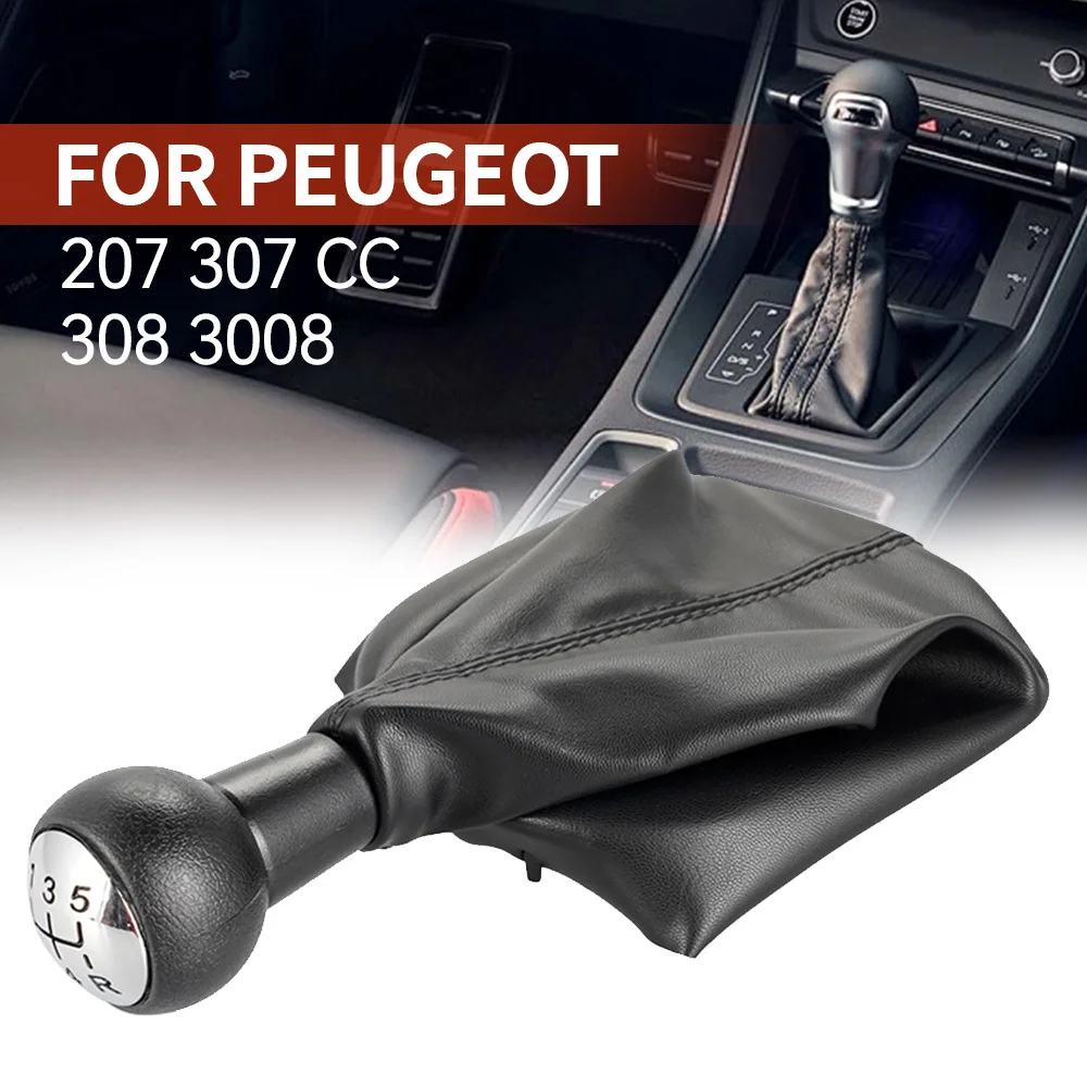Pommeau Levier De Vitesse Pour Peugeot 208 I II 206 3008 207 307 308 Et Citroën C2 C3 C4 Picasso - Neuf