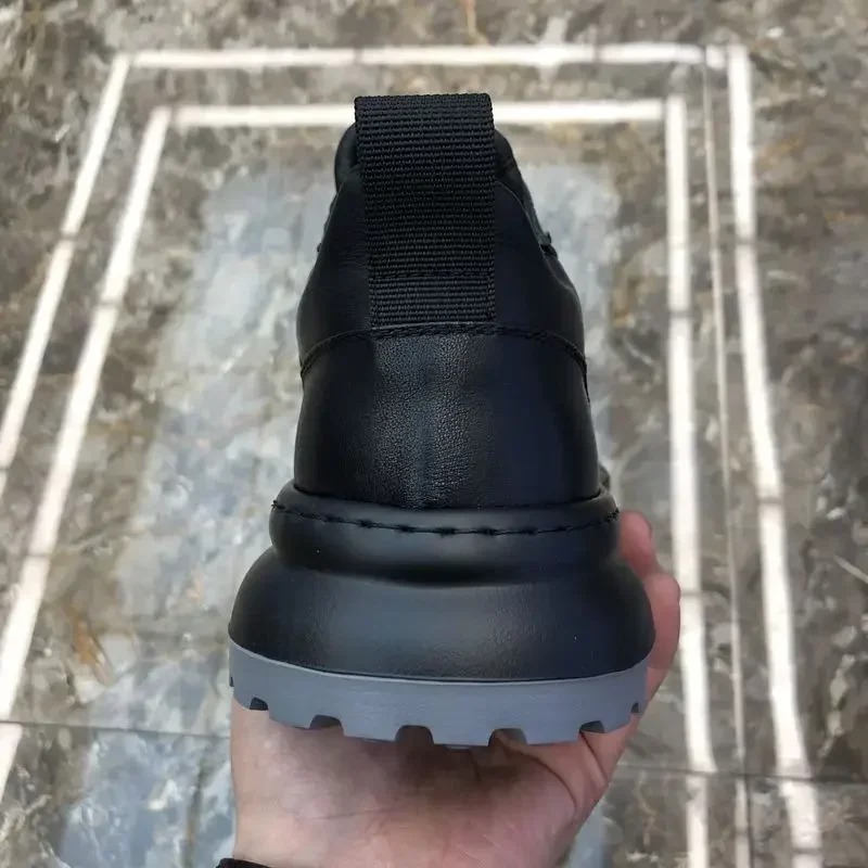 2025 Autumn New Men's Shoes Casual Shoes Leather Shoes Sneakers