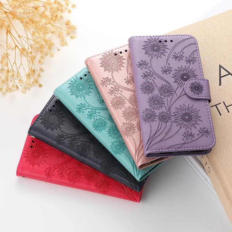 Luxury Leather Wallet Magnetic Flip Case Cover