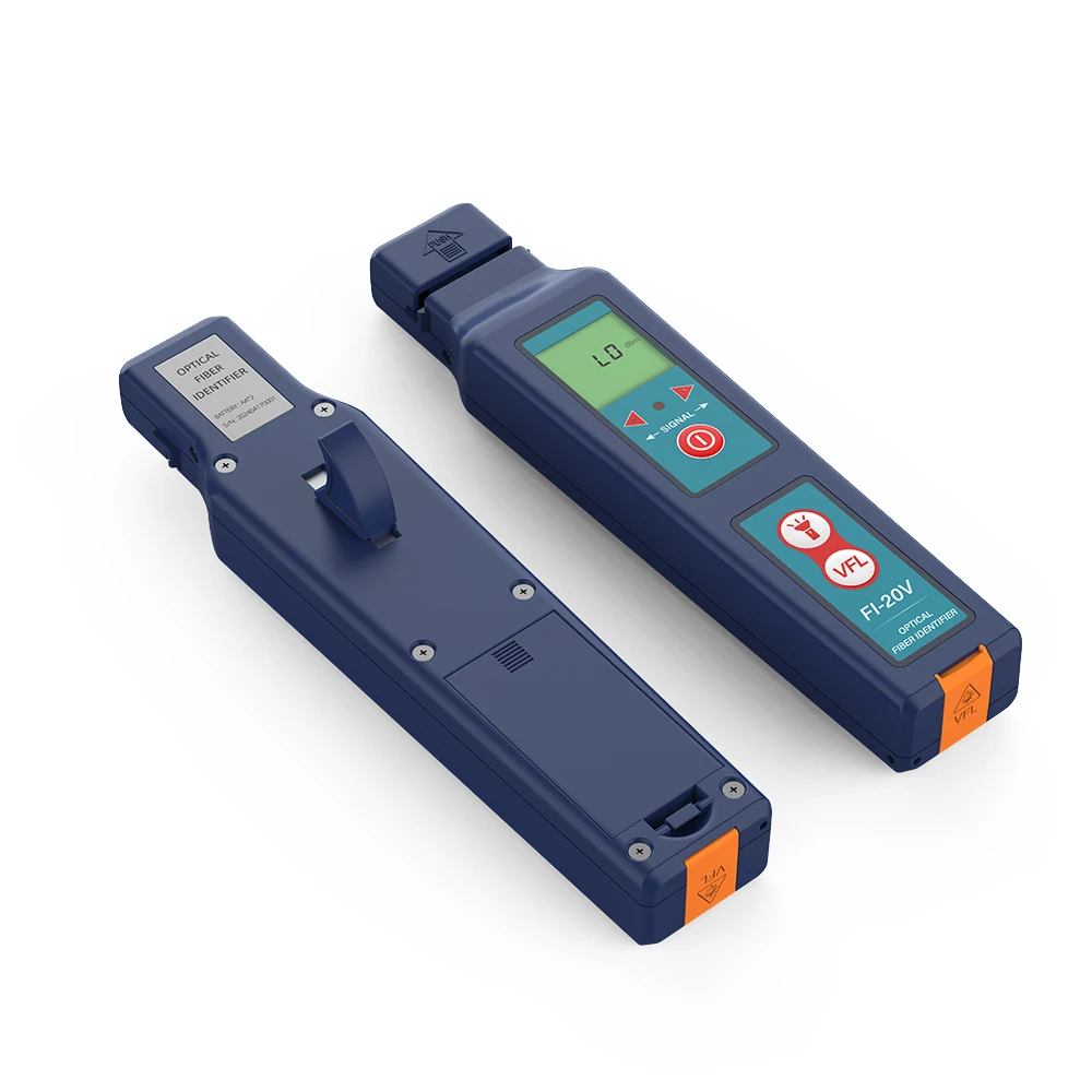 Optical Fiber Identifier FI-20V Equals OFI-40V 800~1700nm Detect Wavelength Signal Direction Indication VFL 5-8km LED Light fiber optical identifier