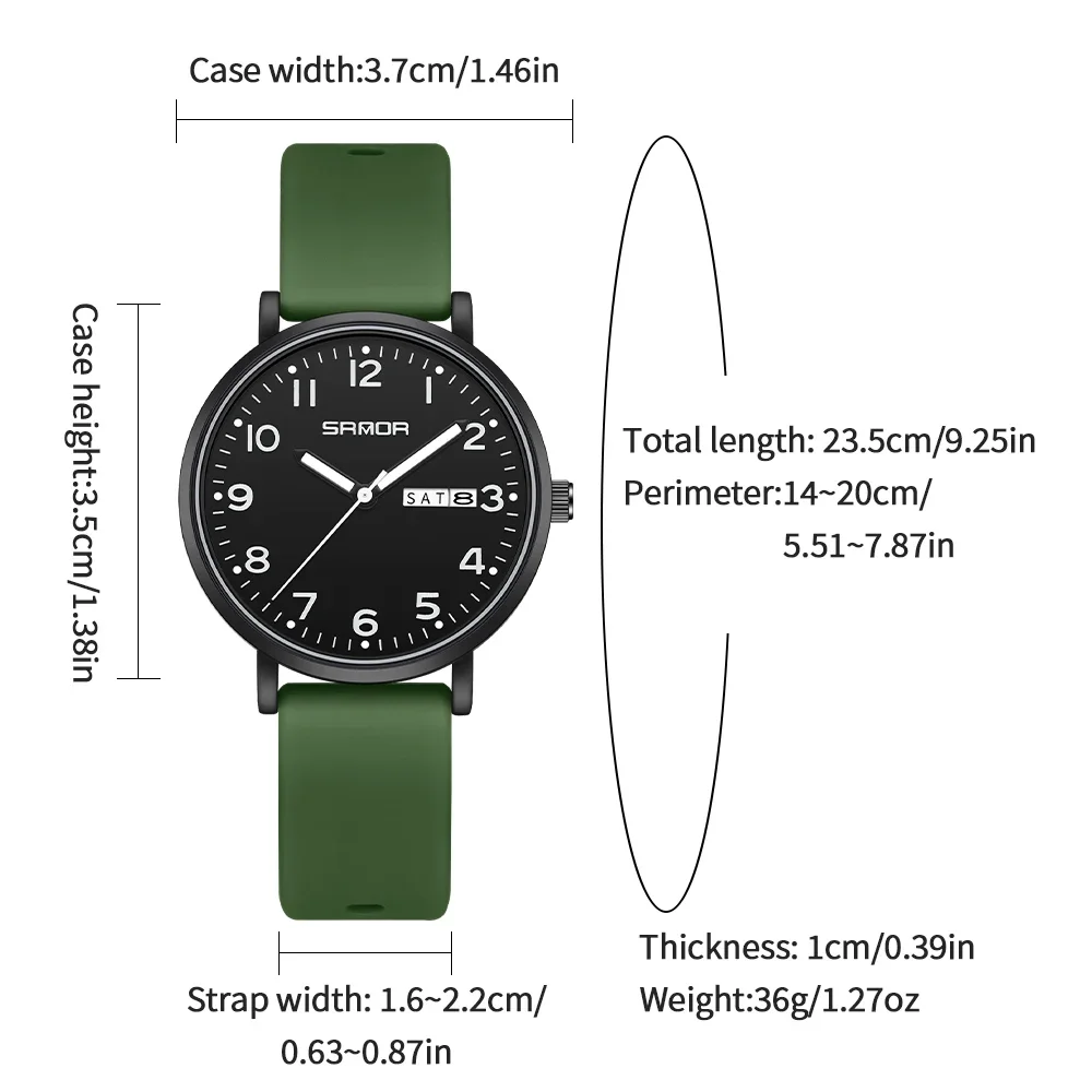 SANDA العلامة التجارية الأعلى 1143 ساعة كوارتز للط...