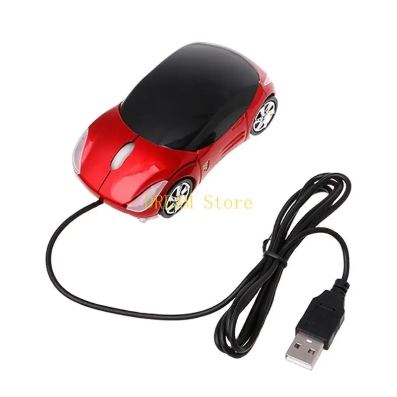 Colorful Car-Shaped Wired Gaming Mouse - Electronic Sports Design, 1000DPI, Best Seller