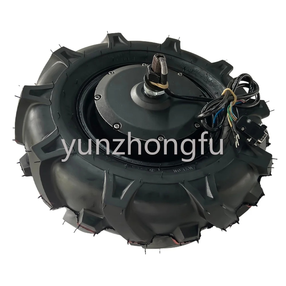

48v 800w 16 inch 70N.m servo hub motor for agricultural vehicle