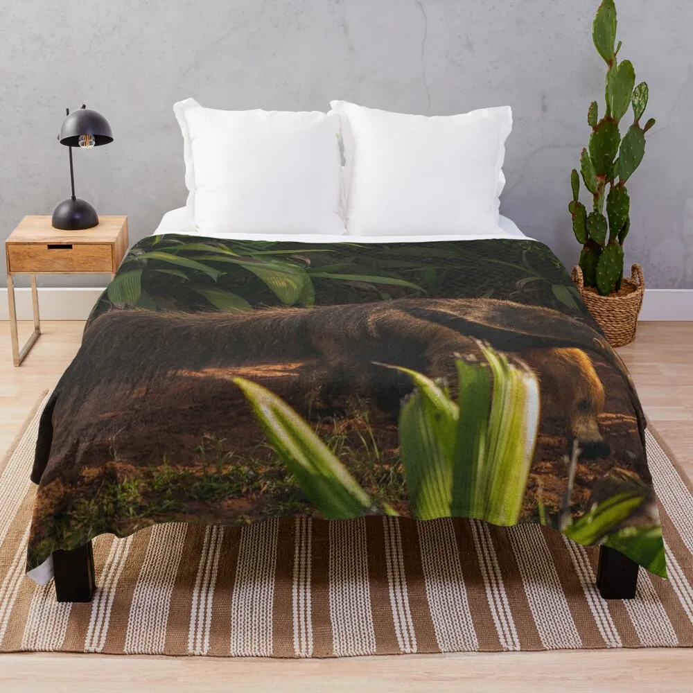 

Anteater Throw Blanket Luxury Brand Stuffeds For Sofa Thin Blankets