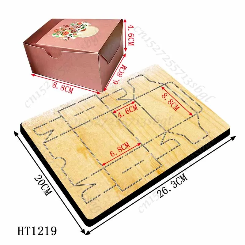 

Пресс-формы для ящика-новая форма для высечки и деревянной формы, HT1219 подходит для обычных высекальных машин на рынке.