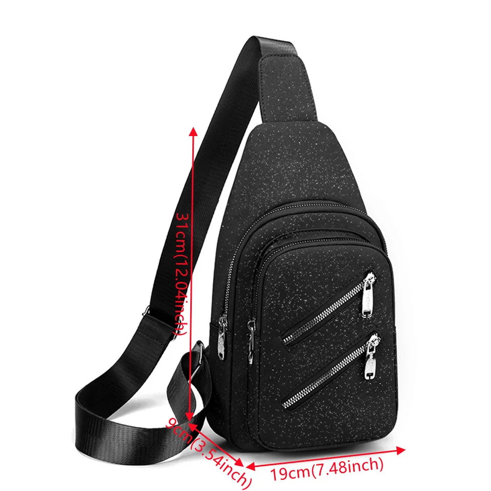 Women Handbags Mini Messenger Bag Nylon Simple Small Crossbody Cell Phone Chest Pack Casual Shoulder Bag Coin Purse