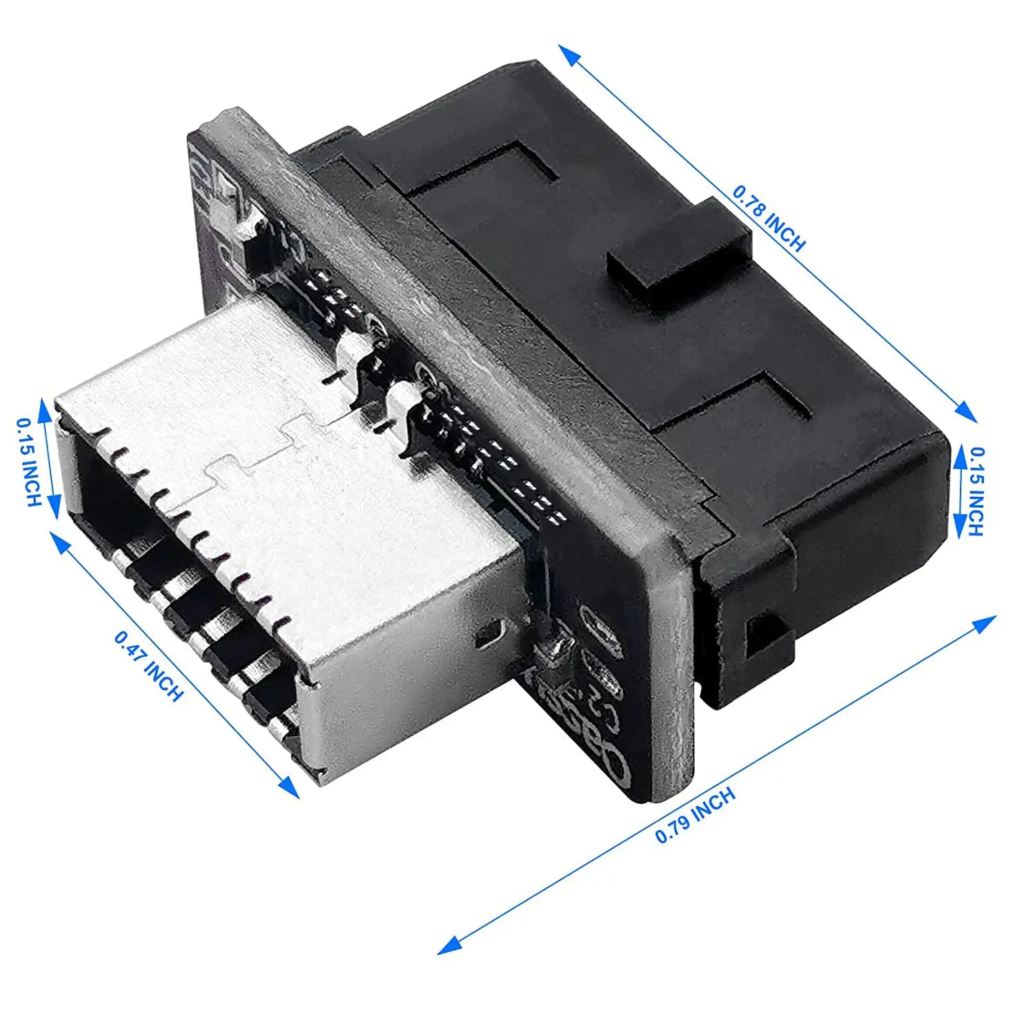Adaptador de painel frontal USB para placa-mãe,