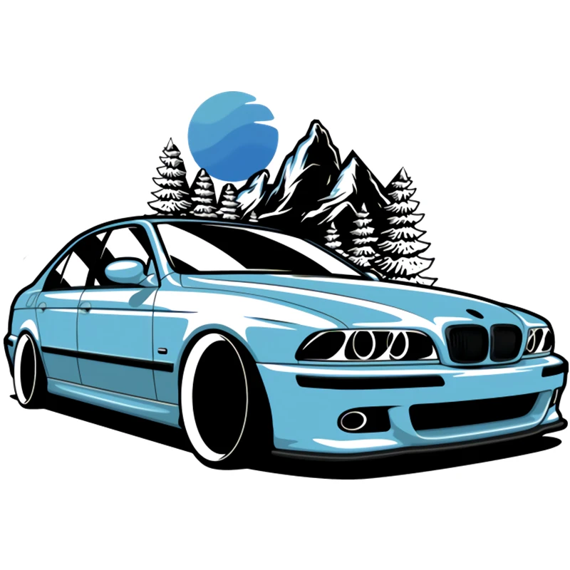 Rulemylife E46 E90 Drift Art Per Bmw Adesivi Per Auto Decal Anime Accessori Per Auto Carini Decorazione Pegatinas Para Coche