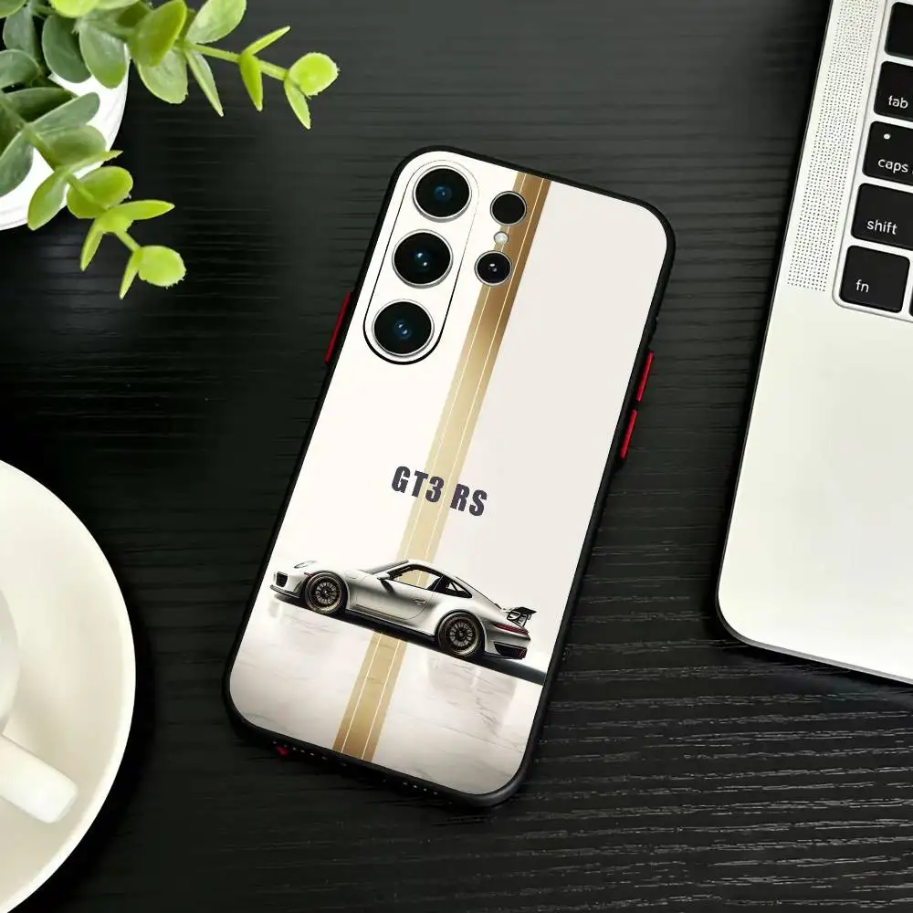 Sleek Black Cool Car GT3-RS Design Phone Case