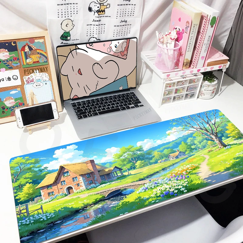Gaming Mouse Pad Xxl Waterproof Desk Mat For Keyboard And Mouse_voghion.com
