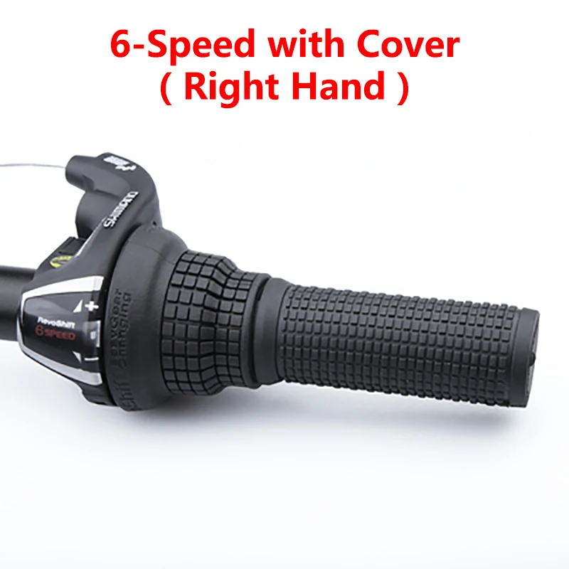 Shimano Tourney SL RS35 Revoshift Grip Bike Twist Shifter Lever with Grips