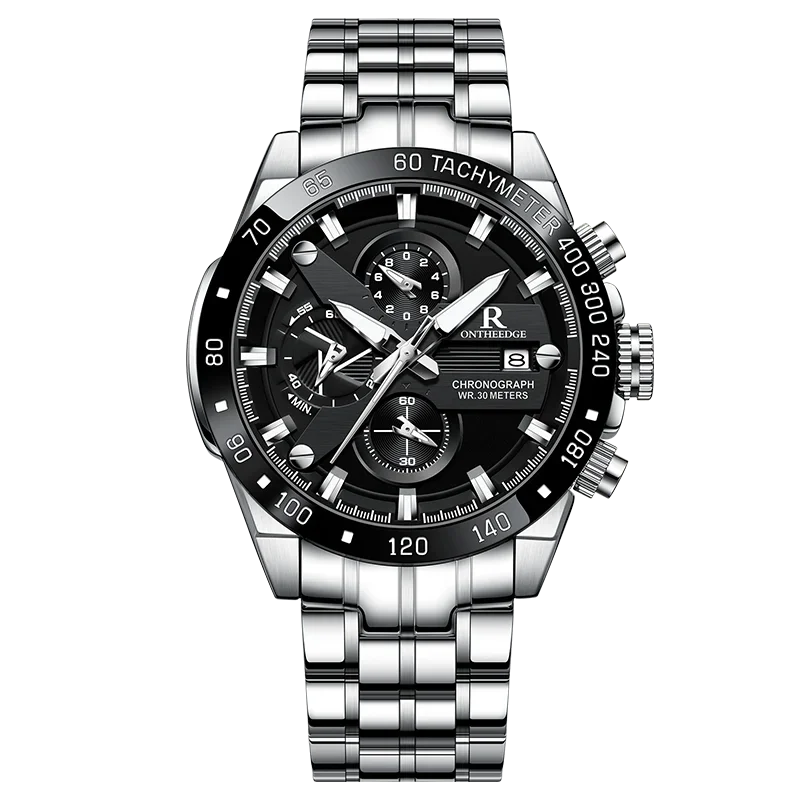 

Men’s Watches Top Brand Big Sport Watch Luxury Men Military Steel Quartz Wrist Watches Chronograph Design Male Clock
