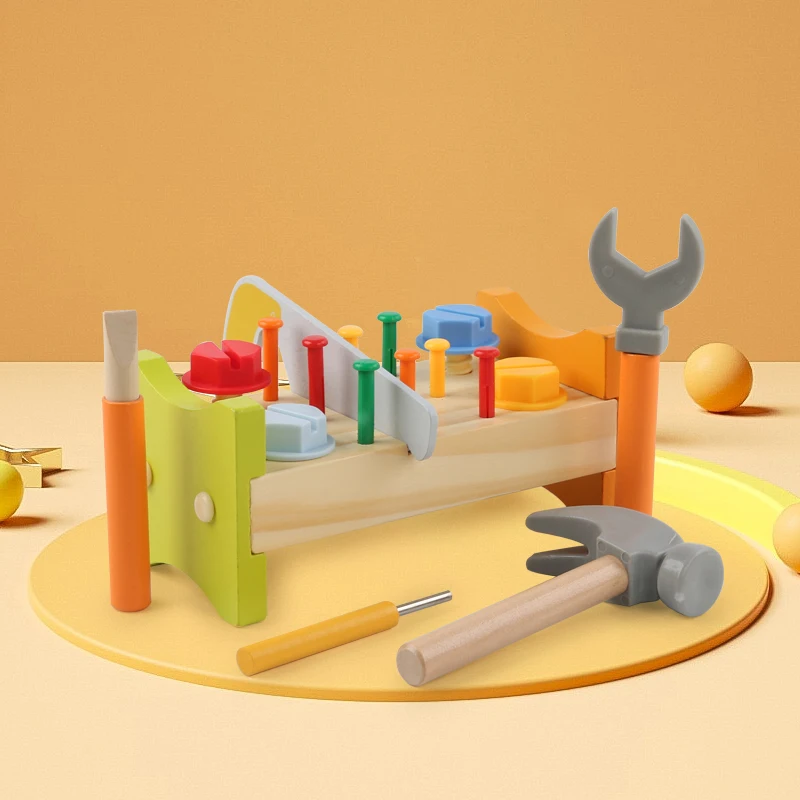 Banco Degli Attrezzi Per Bambini Banco Da Lavoro Per Officina Giocattoli Da Costruzione Per Bambini Apprendimento Prescolare Educativo Giocattoli Mont