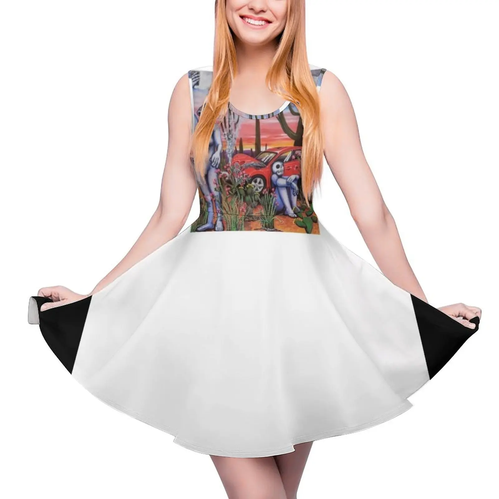 

Платье без рукавов, летние платья, женская одежда, платье для женщин, лето 2024