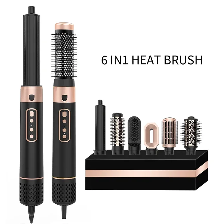 5 In 1 Hair Styler Electric Hair Dryer Brush Professional Complete Styler 5 In 1 Hot Air Brush