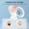 Silicone Flange Inserts for Breast Pumps Bottle brush Electric Breast Pumps Nipple Tunnel Narrow Connector 13/15/17/19/21/24mm 3