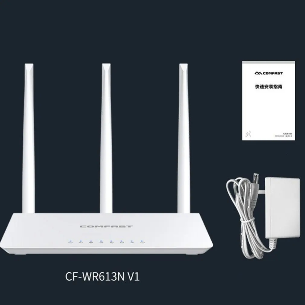 broadband signal booster CF-WR613N V1Wireless Router 300Mbps Fast Internet Desktop Wall-mounted WiFi Large Apartment Home Use signal booster for wifi modem