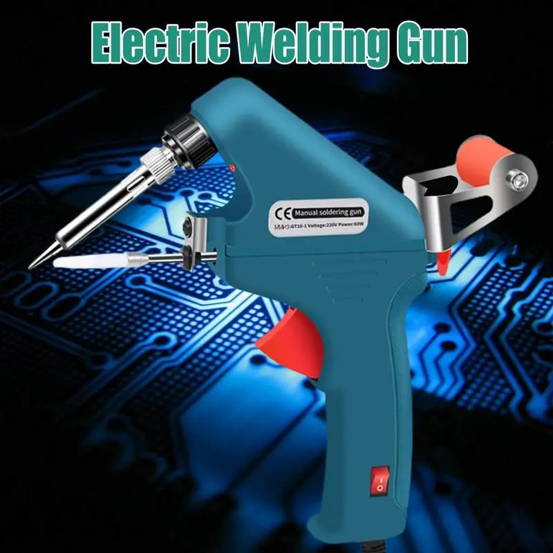 Handheld Soldering Iron Kit Red Plastic Welder Plastic Welding Machine Nails Car Bumper Repair Kit Cracking Tool PVC Machine