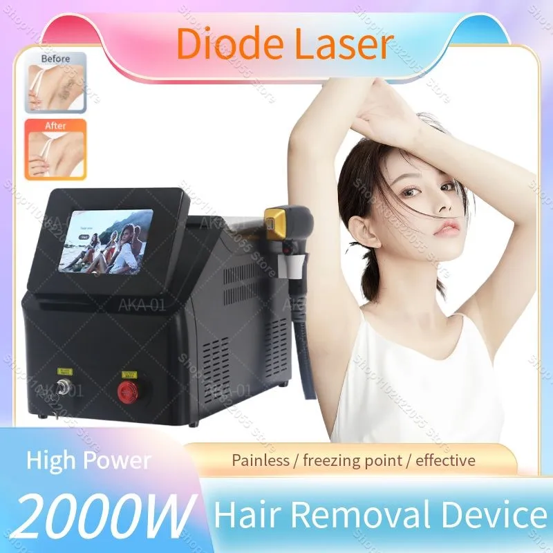 Factory Price 2000W Ice Titanium Platinum 755 1064 808nm Diode Laser Hair Removal Machine Alexandrite Hair Remover factory surgery disposable titanium ligation clip ligating clip lt100 lt200 lt300 lt400