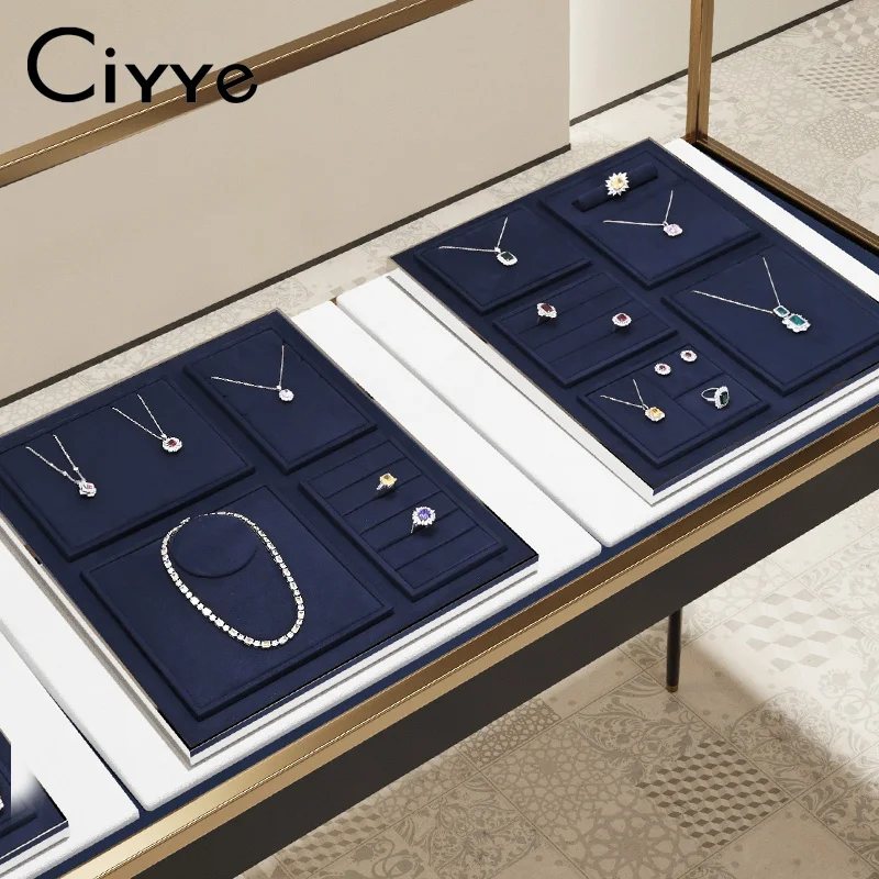 

Подставка Ciyye для модных колец, серег, ожерелий, элитных витрин магазина, ювелирных изделий, комплект подставок, оптовая продажа