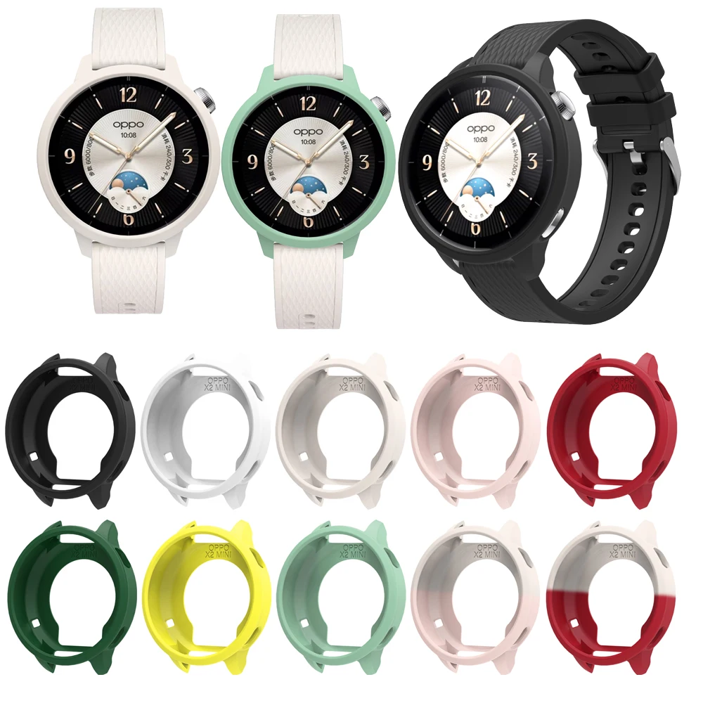 Soft Silicone Shockproof Protective Case for Smartwatch - Hollow Design Cover